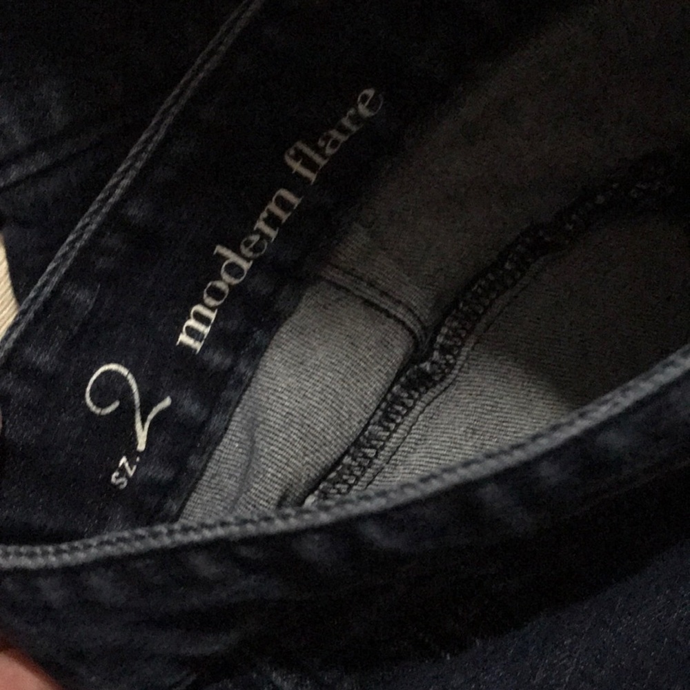 Loft modern flare jeans